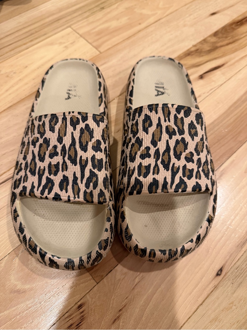 MIA Little Lexa Leopard slide - size 6!